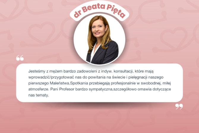 Opinie – Doktor Beata Pięta